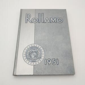 RollaMo Yearbook 1951 Missouri School of Mines and Metallurgy Original